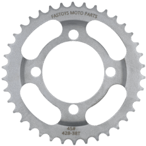 ENGRANE TRACCION 428-38 CONCAVO 125Z 16-24,DT125 CLAS 17-21,DT125 SPORT 17-22, REF:F02030386 CROMADO