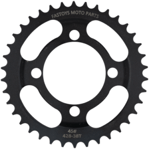 ENGRANE TRACCION 428-38 CONCAVO 125Z 16-24,DT125 CLAS 17-21,DT125 SPORT 17-22, REF:F02030386 NEGRO