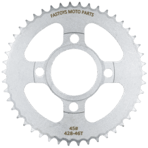 ENGRANE TRACCION 428-46 DM 150 SPORT 19-21,DM200 / SPORT 14-24,DM250 20-24, REF:F02030369 CROMADO