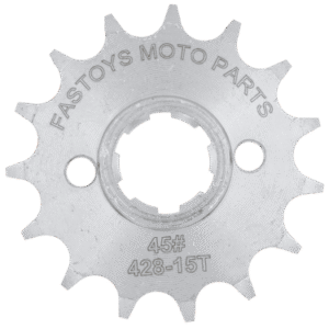 PIÑON TRACCION 428-15,125Z 16-23, DM125 17-21, REF:E06030105 CROMADO