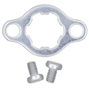 PLACA SEGURO PI?ON MEDIDAS: 29.9X43.85 MM, REF:E06030057 CROMADO