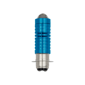 FOCO LED P15D-25-1 LENTE OPTICO, 12V 8W, LUZ ALTA/BAJA, COLOR DE LUZ BLANCA Y AMARILLA, COLOR AZUL