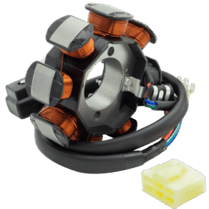 ESTATOR 8 BOBINAS 125Z 19, DT125 DELIVERY17-23, DT125 SPORT17-19,DT125 CLASICA17-21, FT180 TS 19-22