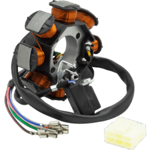 ESTATOR 8 BOBINAS 125Z 16-23, 150SZ 16-18, 150Z 14-23,DM150 22-23, DM150 ROJA 18-21, DT150 20-21