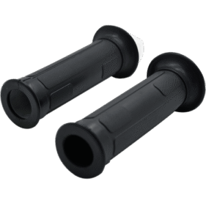 JUEGO DE PUÑOS COLOR NEGRO, ABIERTO, CON TUBO MOVIL 7/8''