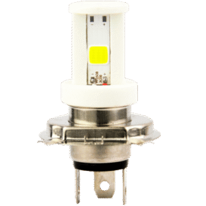 FOCO PARA MOTOCICLETA TIPO H4 8-80 VOLTS 24 WATTS TEC CSP TRES LADOS,CERAMICO, LUZ ALTA/BAJA1500 LM